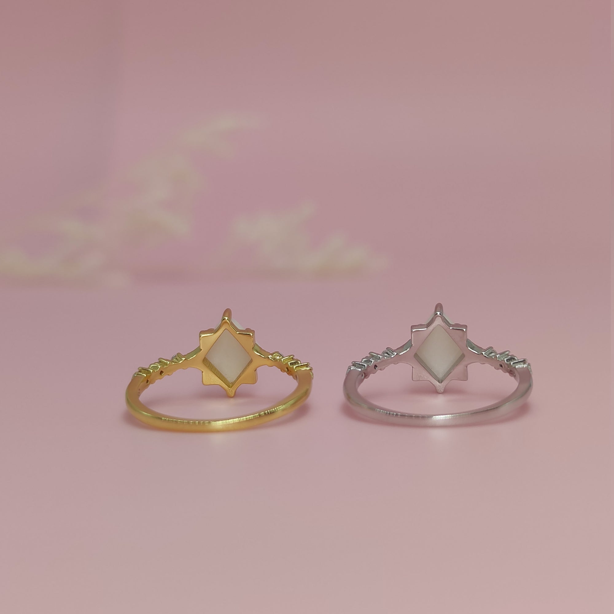 Handcrafted Breastmilk Ring DIY Kit in Silver & Gold