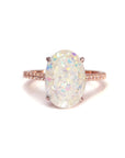 Oval Serenity Ashes Ring | Thoughtful Gift Idea