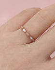 Personalized Birthstone Breast Milk Ring for Moms