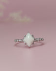 Love Preserved: Vintage Diamond Breastmilk Ring