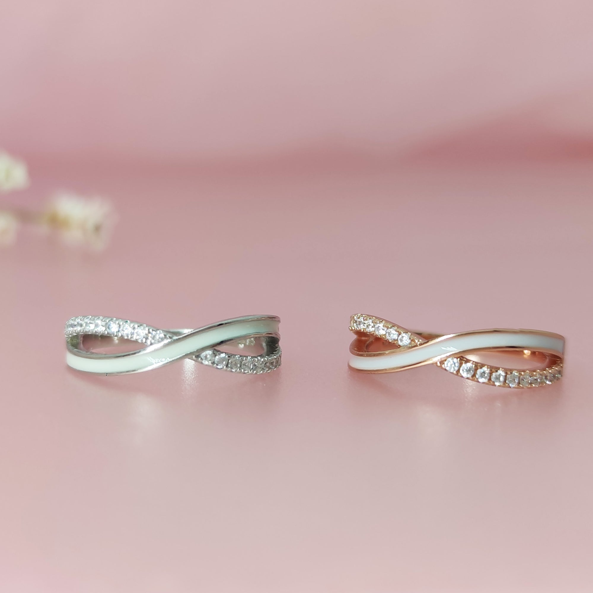 Handcrafted Infinity Breastmilk Ring - A Unique Keepsake