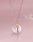 Meaningful Breastmilk & Baby Hair Necklace Gift