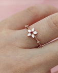 Thoughtful Gift: Floral Breast Milk Ring for Moms