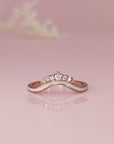 Unique Breast Milk Crown Ring for New Moms