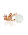 Handcrafted Milk Pearl Ring - Unique Keepsake Jewelry