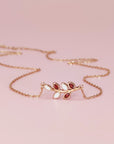 Memorial Breast Milk Necklace: Nature's Embrace