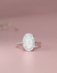 Oval Serenity Ashes Ring | Thoughtful Gift Idea