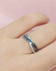 Personalized Infinity Ashes Ring - A Unique Keepsake