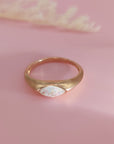 Eternal Embrace Ashes Ring | Memorial Jewelry