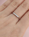 Unique Breastmilk Ring with Birthstone - Perfect Gift