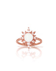Sunburst Breast Milk Ring | Memorial Jewelry for Moms