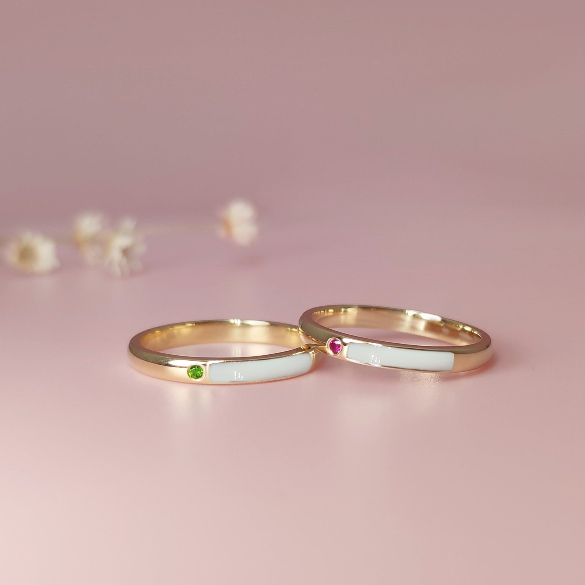 Handcrafted Gold Breastmilk Ring - Meaningful Keepsake