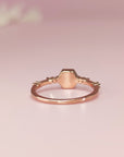 Heartfelt Golden Embrace Breastmilk Ring Gift