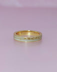 Eternal Bond Solid Gold Ring: Wear Your Love Forever