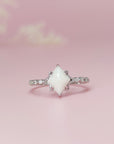 Love Preserved: Vintage Diamond Breastmilk Ring