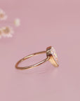 Teardrop Ashes Ring: A Touch of Remembrance