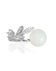 Handcrafted Milk Pearl Ring - Unique Keepsake Jewelry