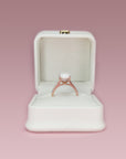 Handcrafted Oval Breastmilk Ring - Unique Keepsake