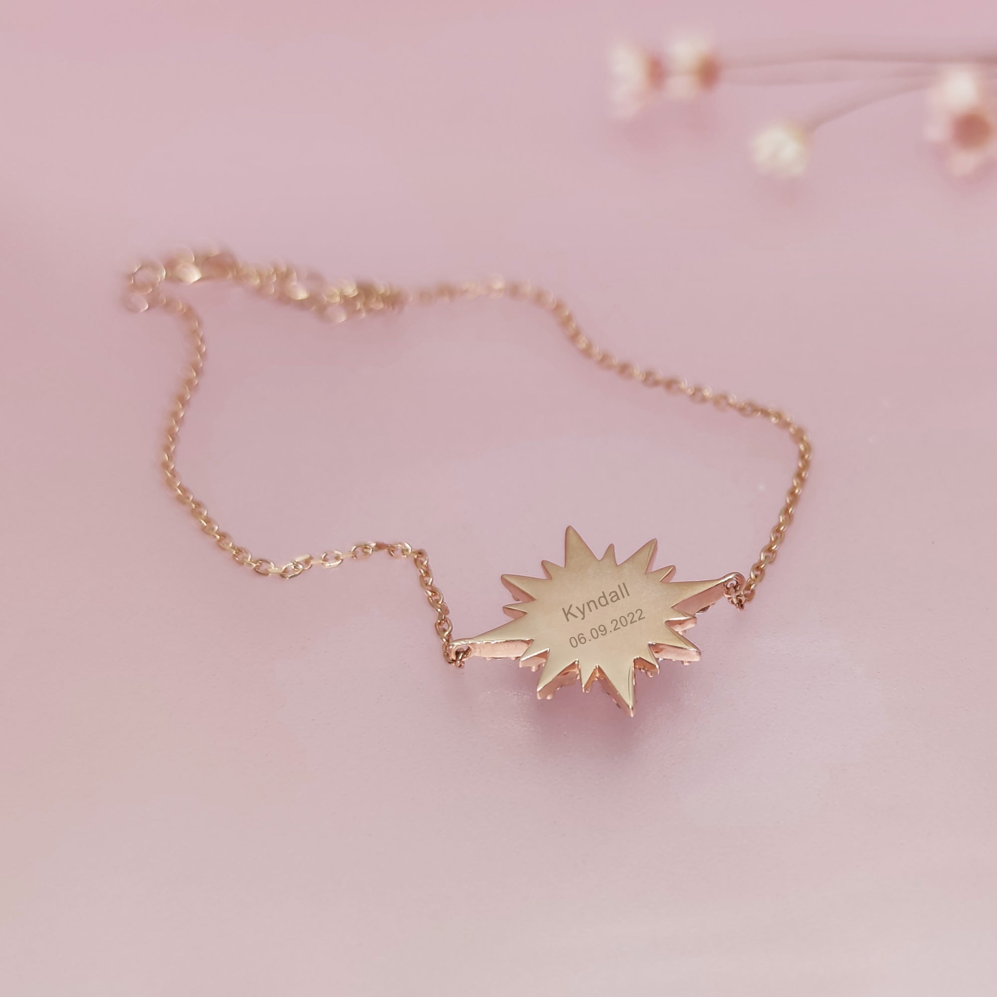 Memorial Breast Milk Bracelet with Birthstone Accents