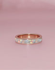 Handcrafted Ashes Ring - Sleek 3mm Memory Band