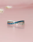Personalized Infinity Ashes Ring - A Unique Keepsake