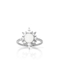 Sunburst Breast Milk Ring | Memorial Jewelry for Moms