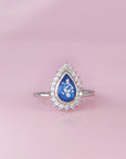 Tears of Remembrance: Elegant Ashes Ring of Love