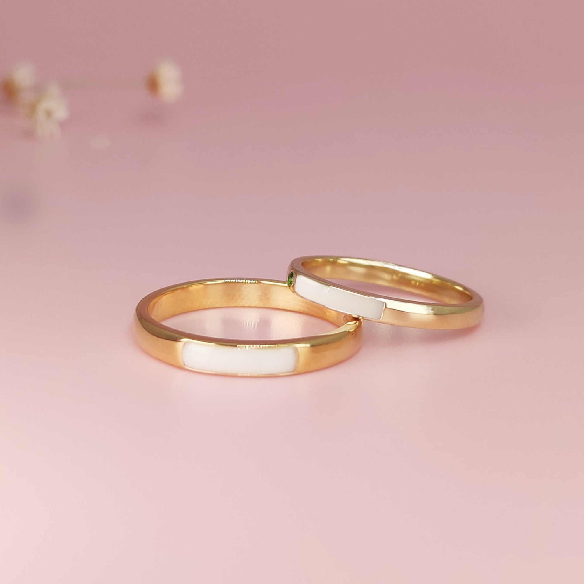 Handcrafted Gold Breastmilk Ring - Meaningful Keepsake