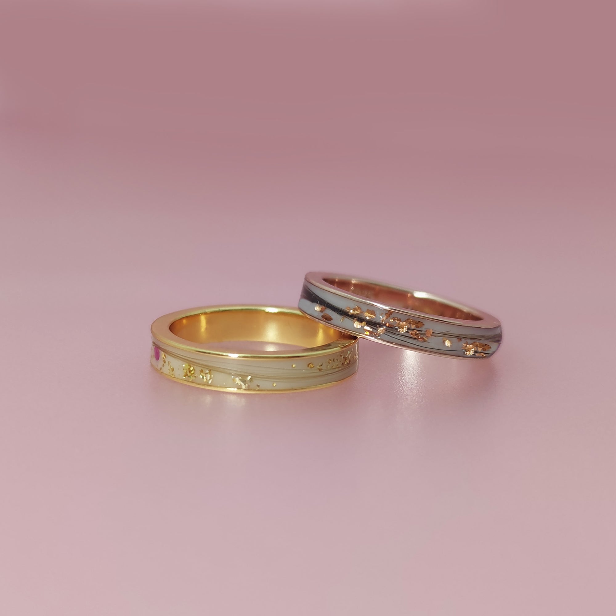Eternal Bond Solid Gold Ring: Wear Your Love Forever