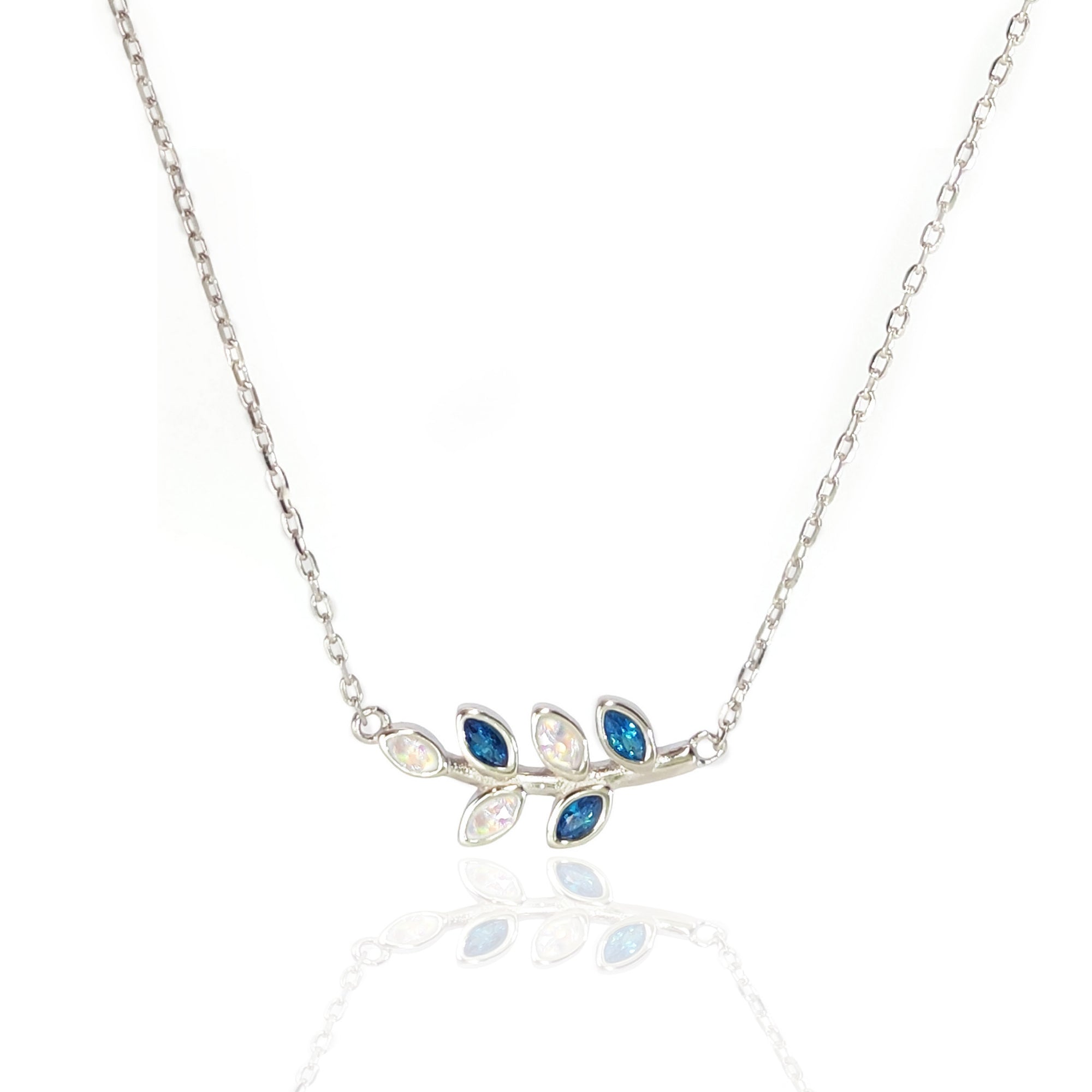 Handcrafted Sterling Silver Leaf Ashes Necklace Kit