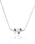 Handcrafted Sterling Silver Leaf Ashes Necklace Kit