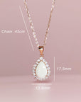 Evelyn Grace Breastmilk Necklace - A Gift for Moms