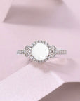 Handcrafted Breastmilk Solitaire Ring | Timeless Keepsake