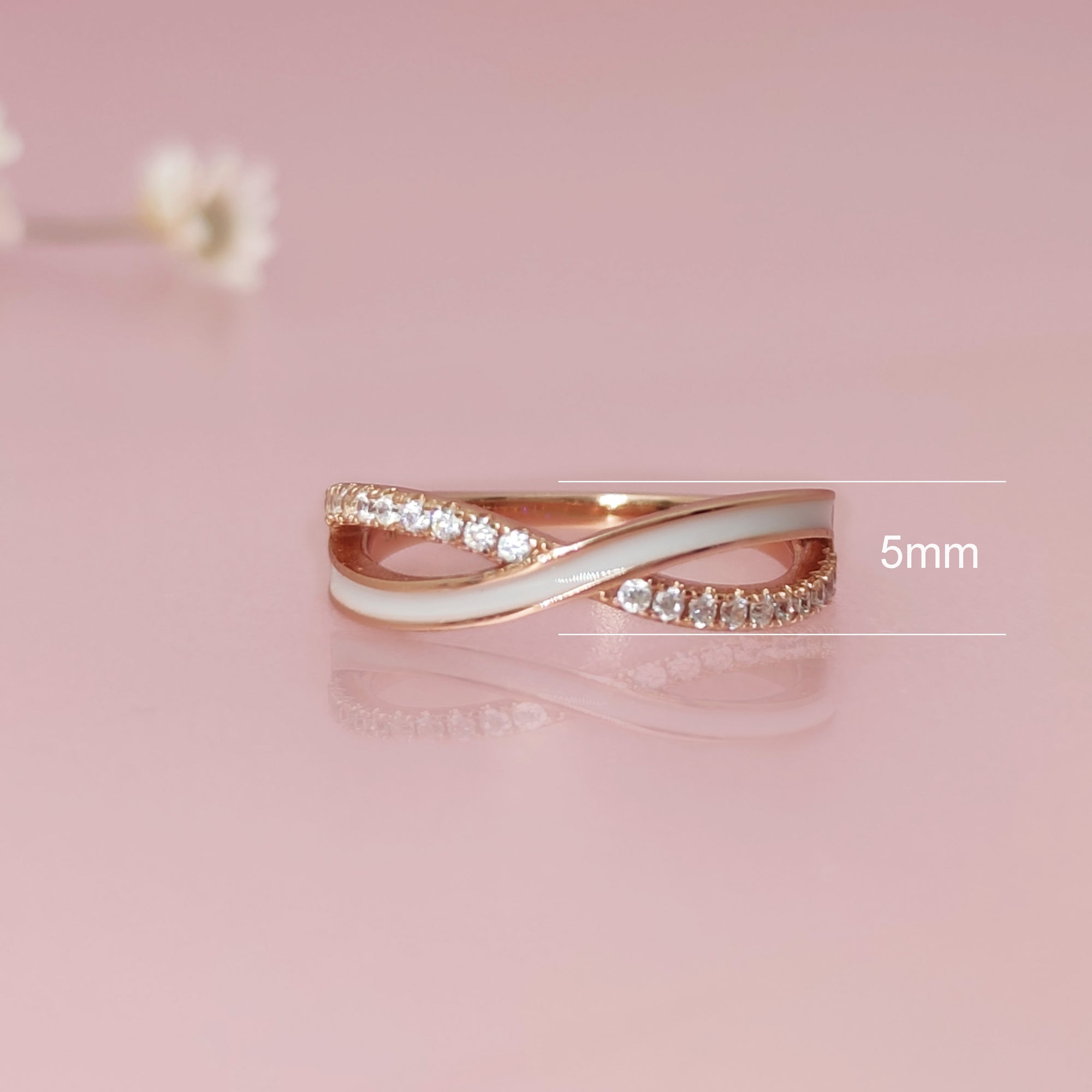 Handcrafted Infinity Breastmilk Ring - A Unique Keepsake