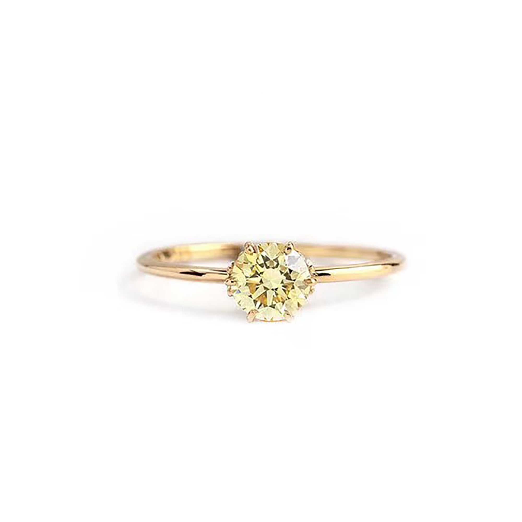 Personalized Moissanite Cremation Ashes Ring