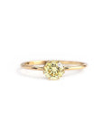 Personalized Moissanite Cremation Ashes Ring