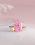Handcrafted Pregnancy Test Cap Ring - A Unique Keepsake