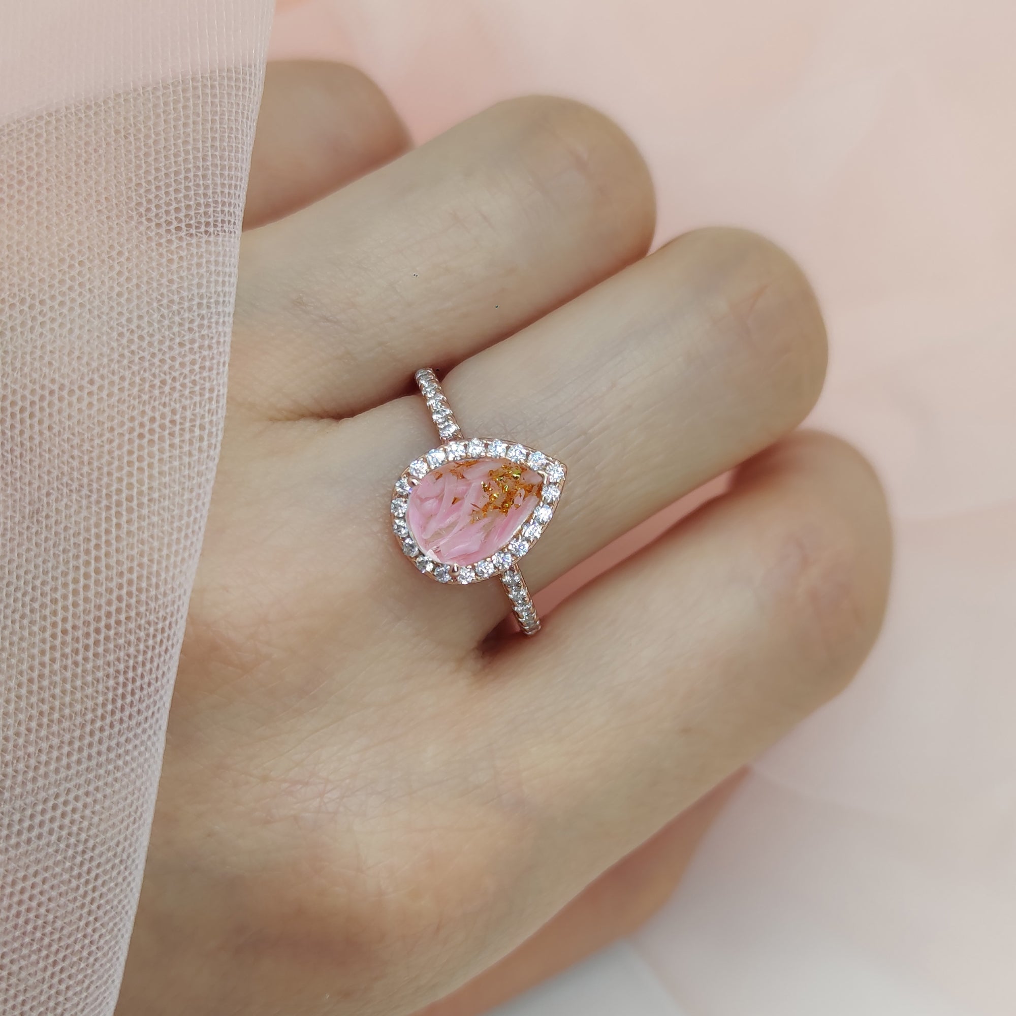 Unique Pregnancy Test Cap Ring Gift for New Moms