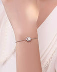 Eternal Glow: Love-Filled Gold Ashes Bracelet