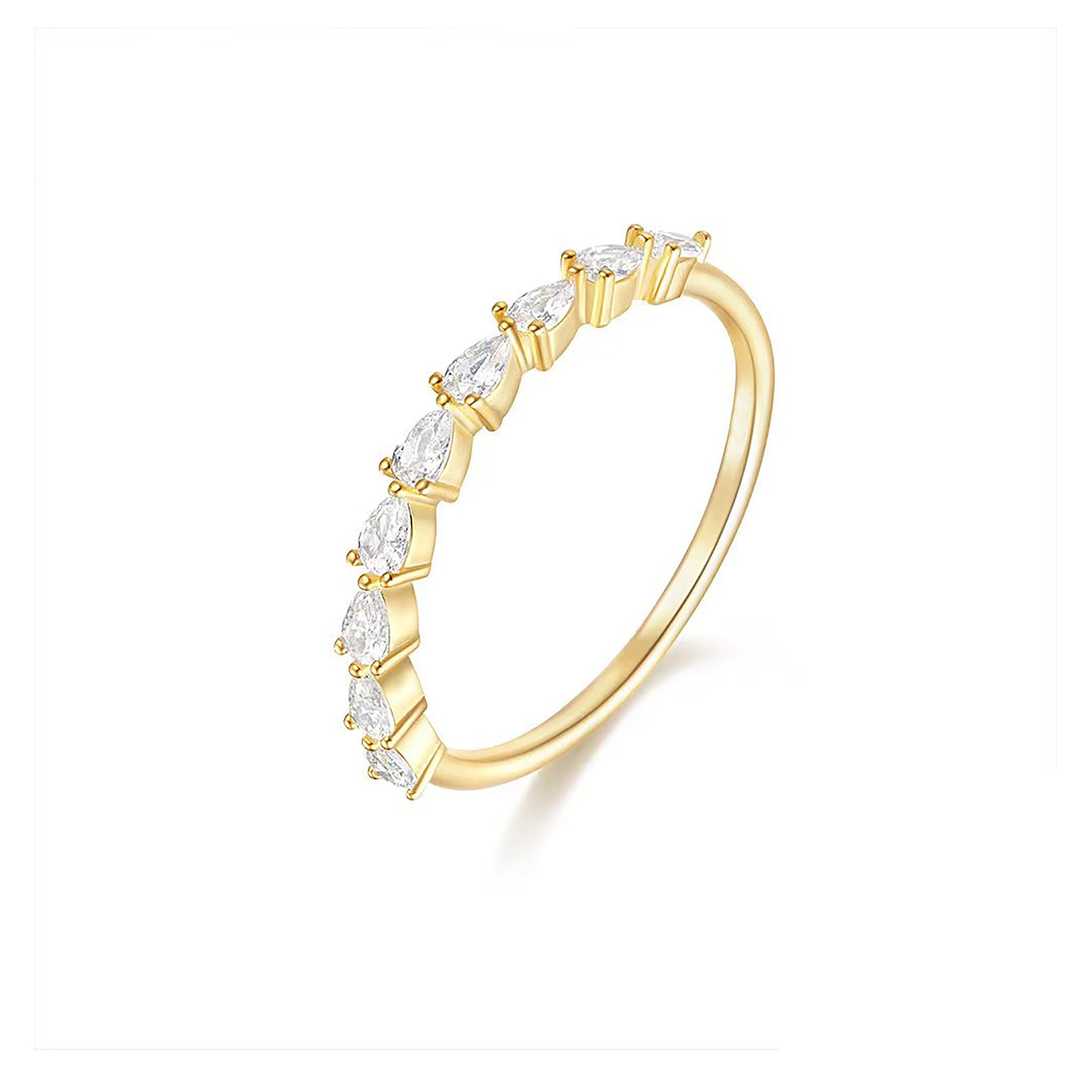 Eternal Sparkle Ashes Ring - Memorial Jewelry