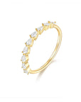 Eternal Sparkle Ashes Ring - Memorial Jewelry
