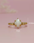 Love Preserved: Vintage Diamond Breastmilk Ring