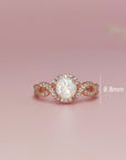 Eternal Love Ashes Ring for Cherished Memories