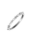 Eternal Love: Sparkling Petals Ashes Ring