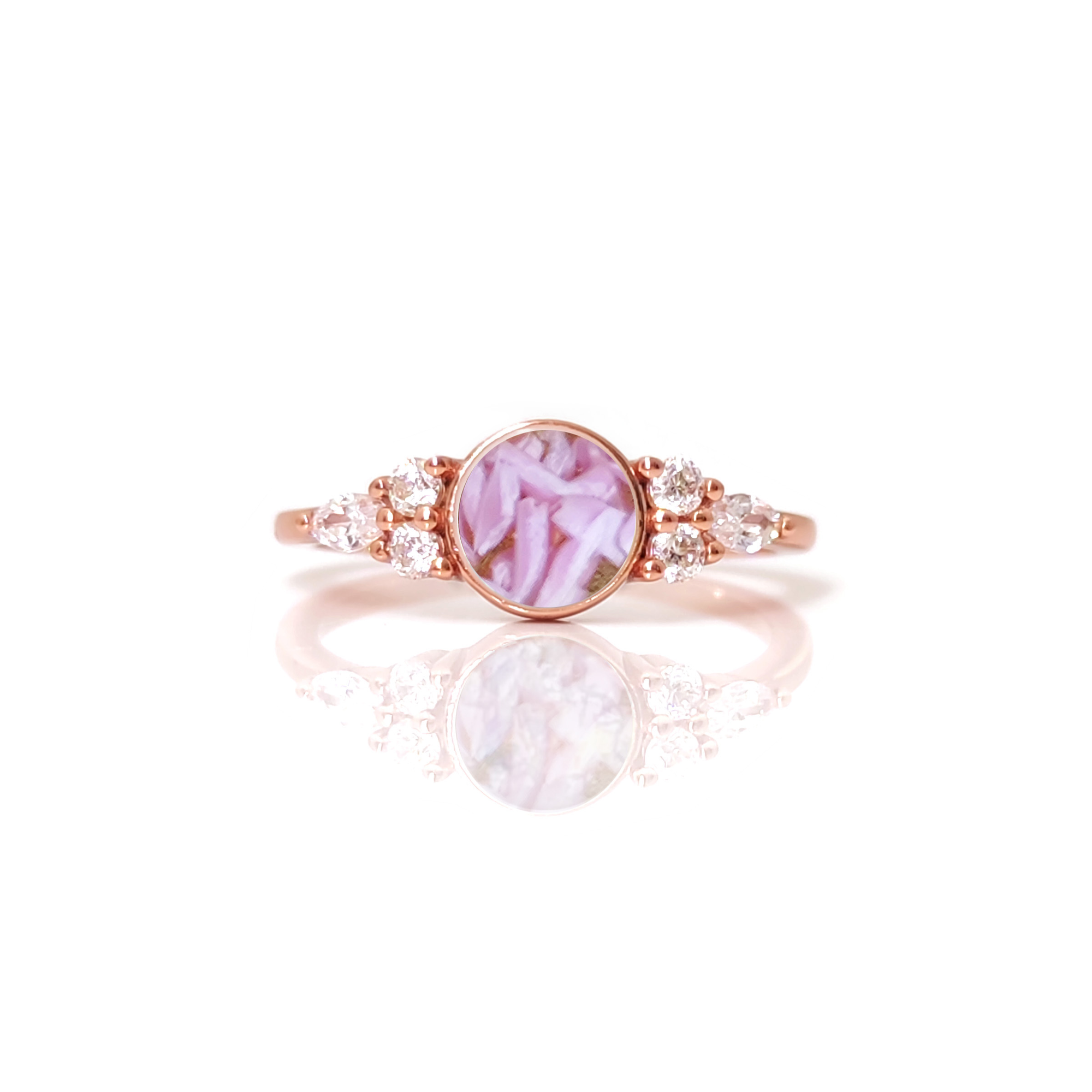 Personalized Gold Pregnancy Test Ring - LactaGems