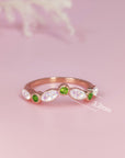 Personalized Radiant Ashes Ring for Cherished Memories
