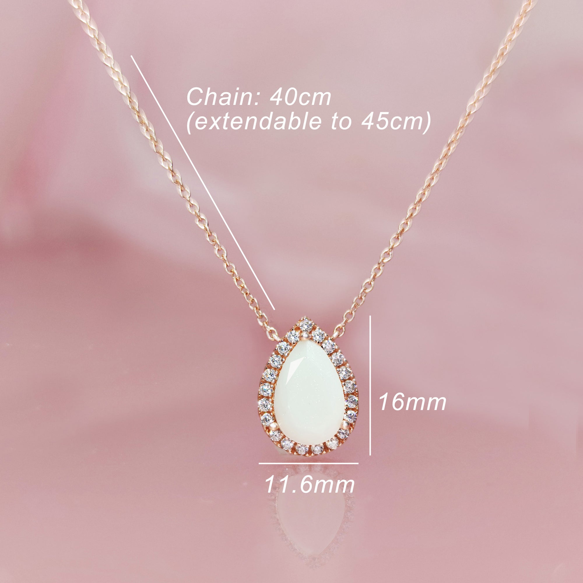 Handcrafted Breastmilk Necklace: Nurture Drop