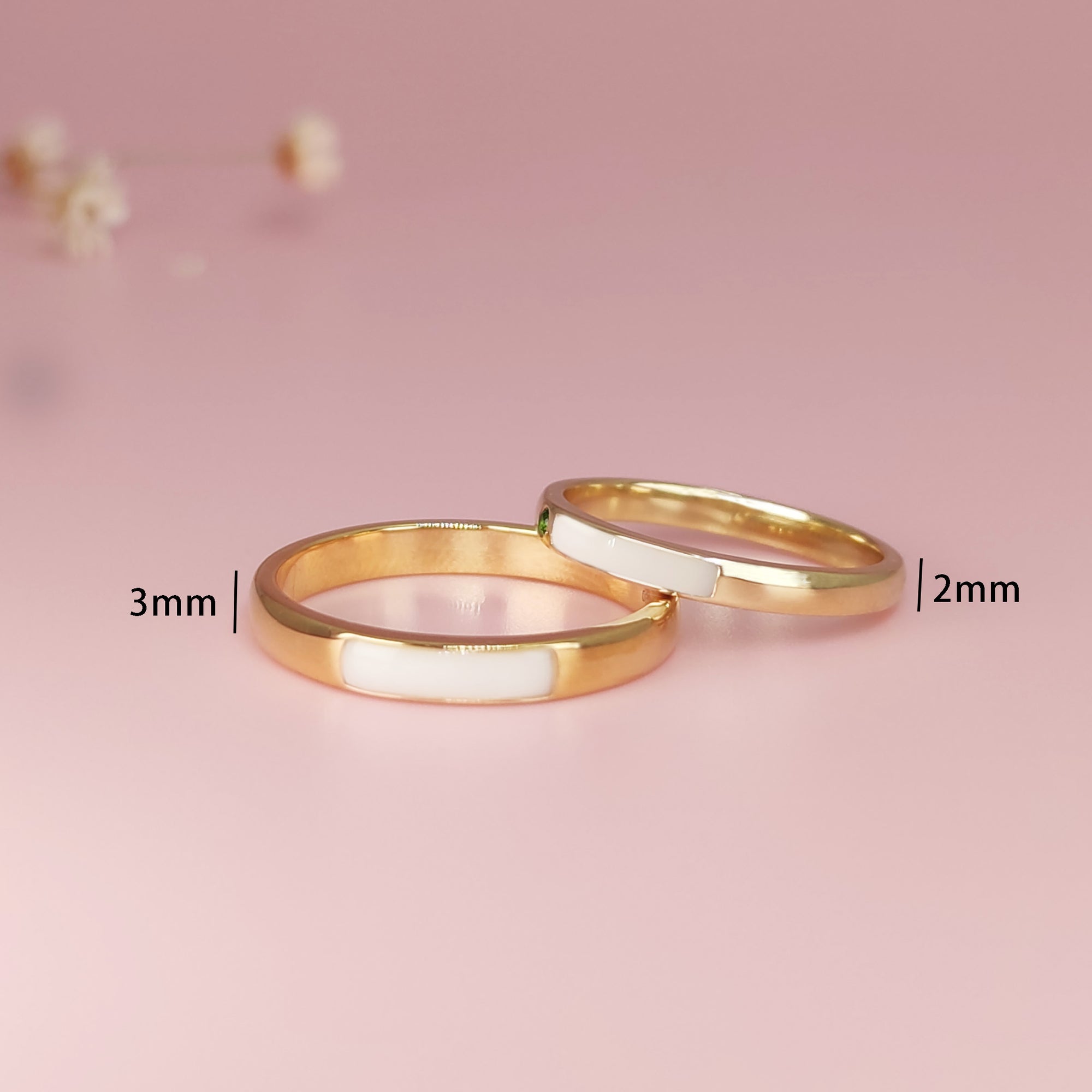 Handcrafted Gold Breastmilk Ring - Meaningful Keepsake