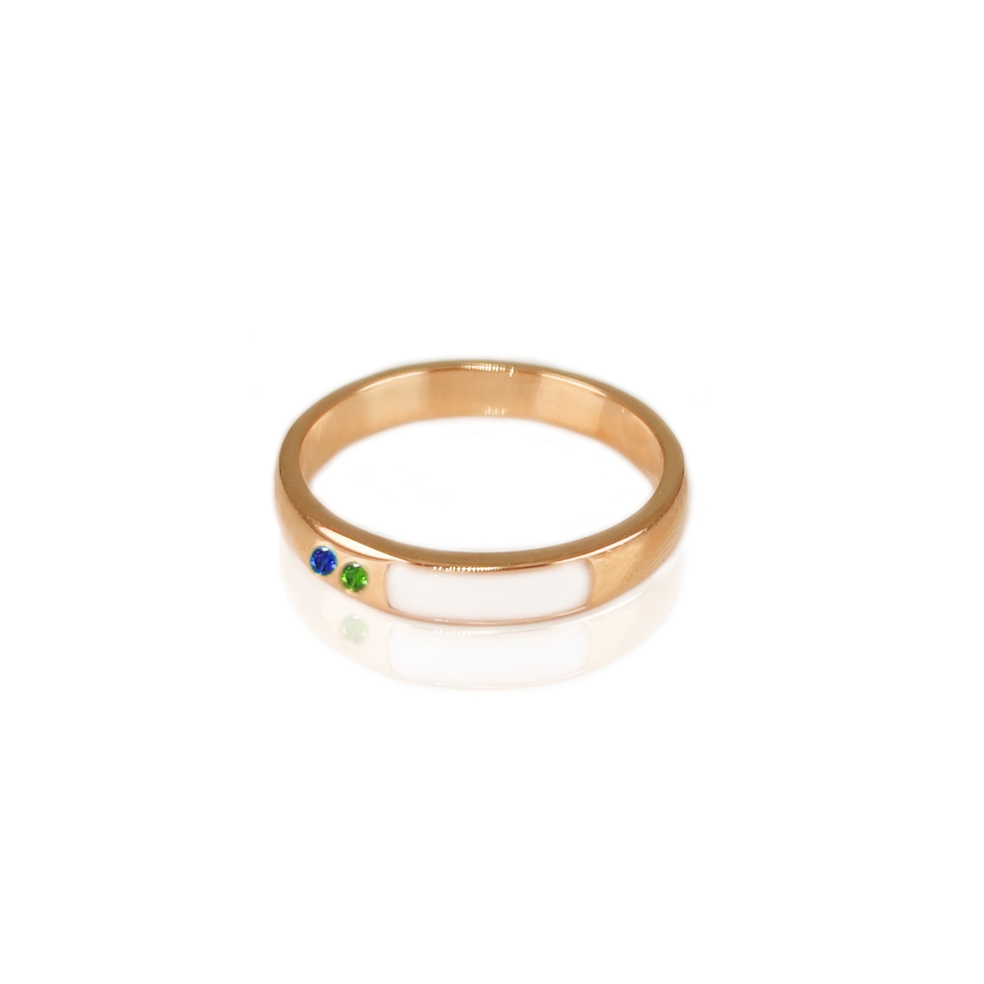 Handcrafted Gold Breastmilk Ring - Meaningful Keepsake