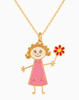 My Little Artist: Custom Kids’ Drawing Necklace